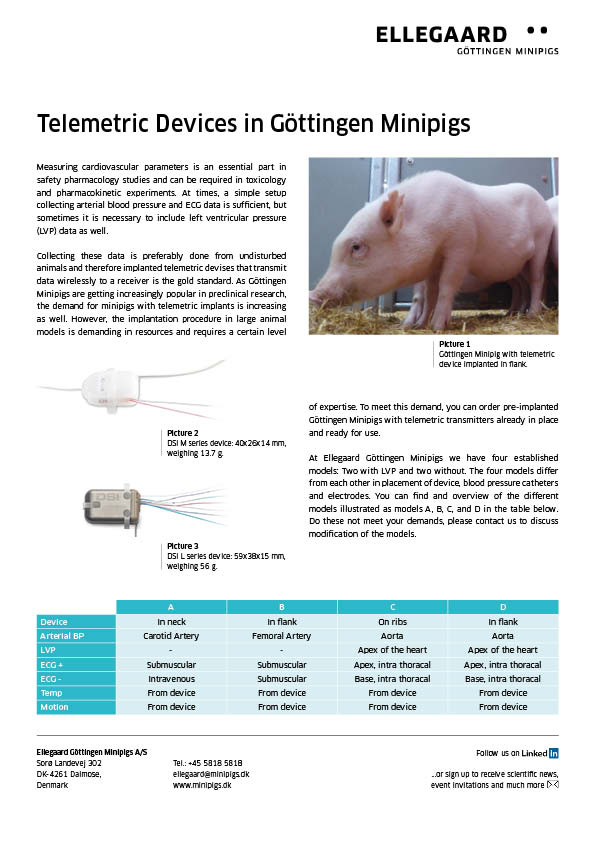 One-pager Telemetri